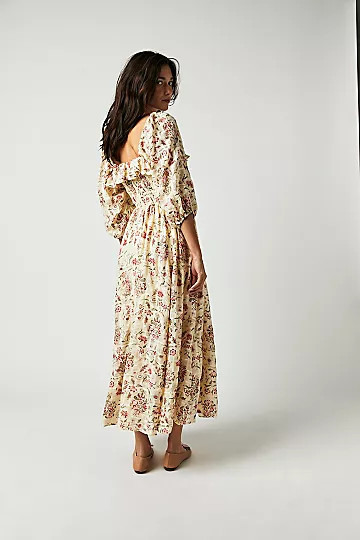 Oasis Printed Midi Dress | Free People (Global - UK&FR Excluded)