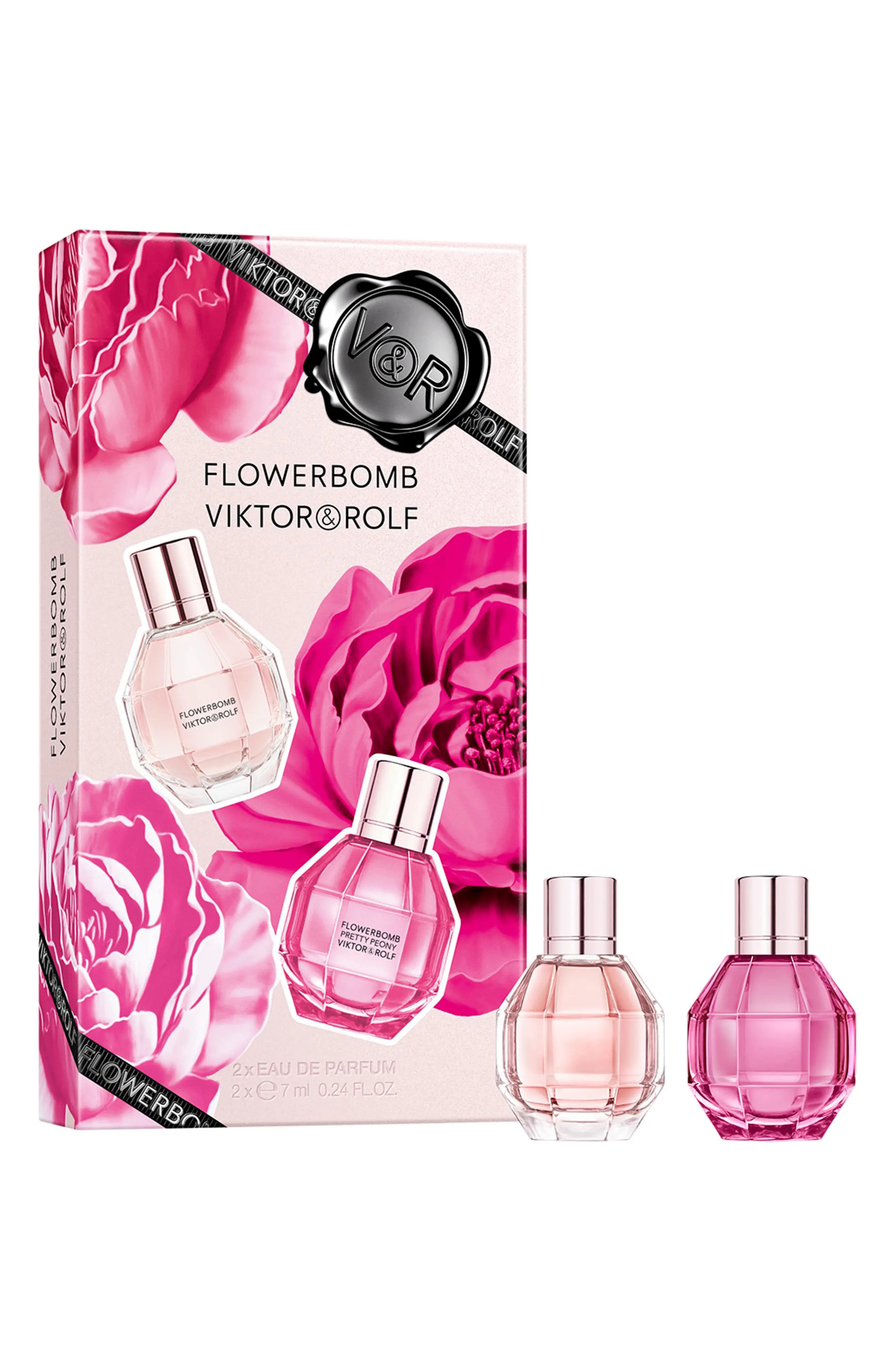 Viktor&Rolf Flowerbomb Eau de Parfum & Flowerbomb Peony Eau de Parfum 2-Piece Gift Set $60 Value ... | Nordstrom