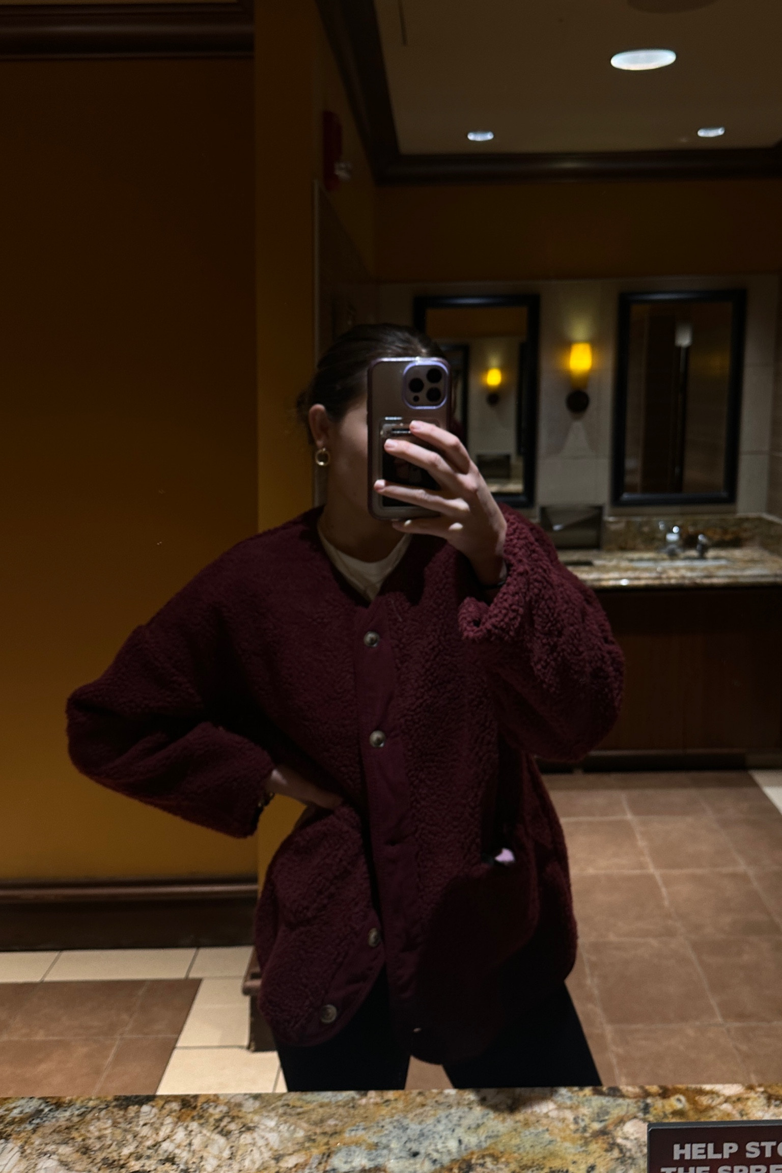 comfy and casual outfit for everyday all from amazon 🤎🤎🤎 | sweater // everyday // amazon finds // womens fashion // comfy // casual // jacket // sherpa jacket // burgundy jacket

#LTKFindsUnder50 #LTKFindsUnder100 #LTKBeauty