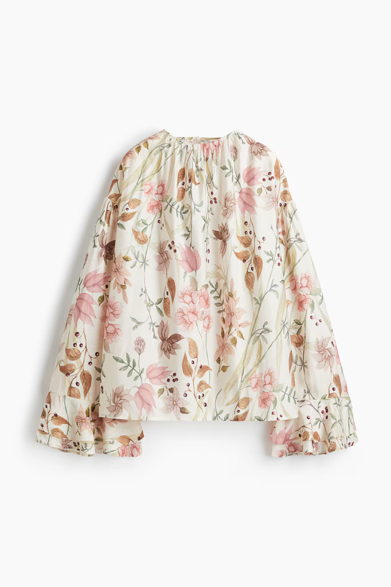 Flounce-Cuff Blouse | H&M (US + CA)