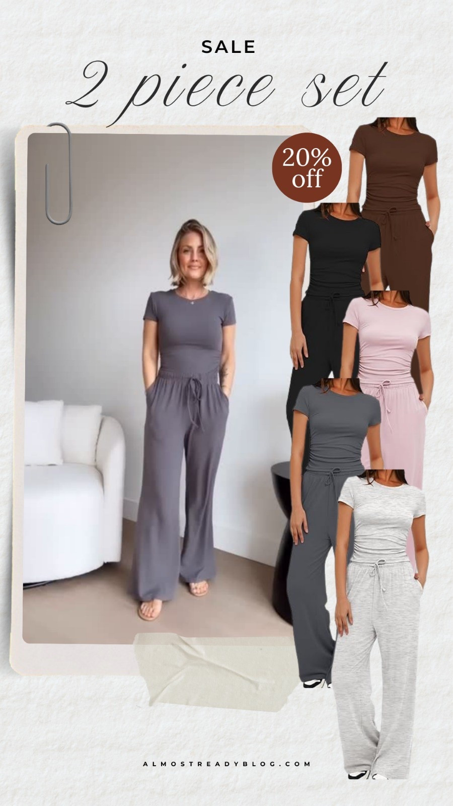 Amaz 2 piece set 20% off.  I'm wearing size Small🖤
amazon clothing, amazon deals, amazon fashion, amazon matching set, almostreadyblog, amanda west

#LTKSaleAlert #LTKOver40