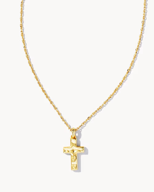 Cross Pendant Necklace in Gold | Kendra Scott