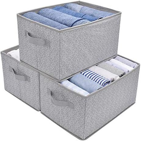 GRANNY SAYS Clothing Storage Bins, Cloth Bins for Closet Organization, Storage Baskets for Shelve... | Amazon (CA)