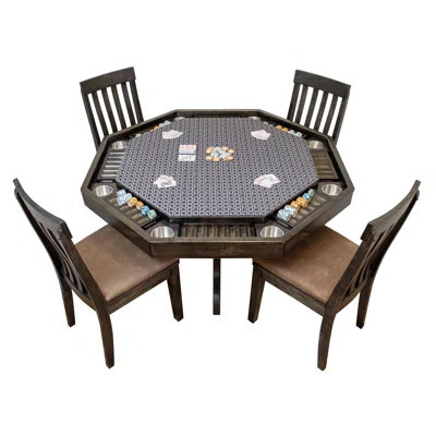 American Furniture Classics 54'' 8 - Player Poker Table | Wayfair North America
