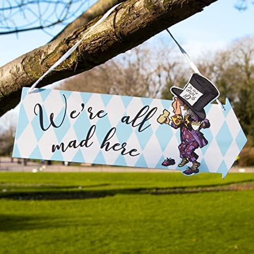 Talking Tables 12 x Alice in Wonderland Party Signs Arrow Direction | Reusable Mad Hatters Themed... | Amazon (US)