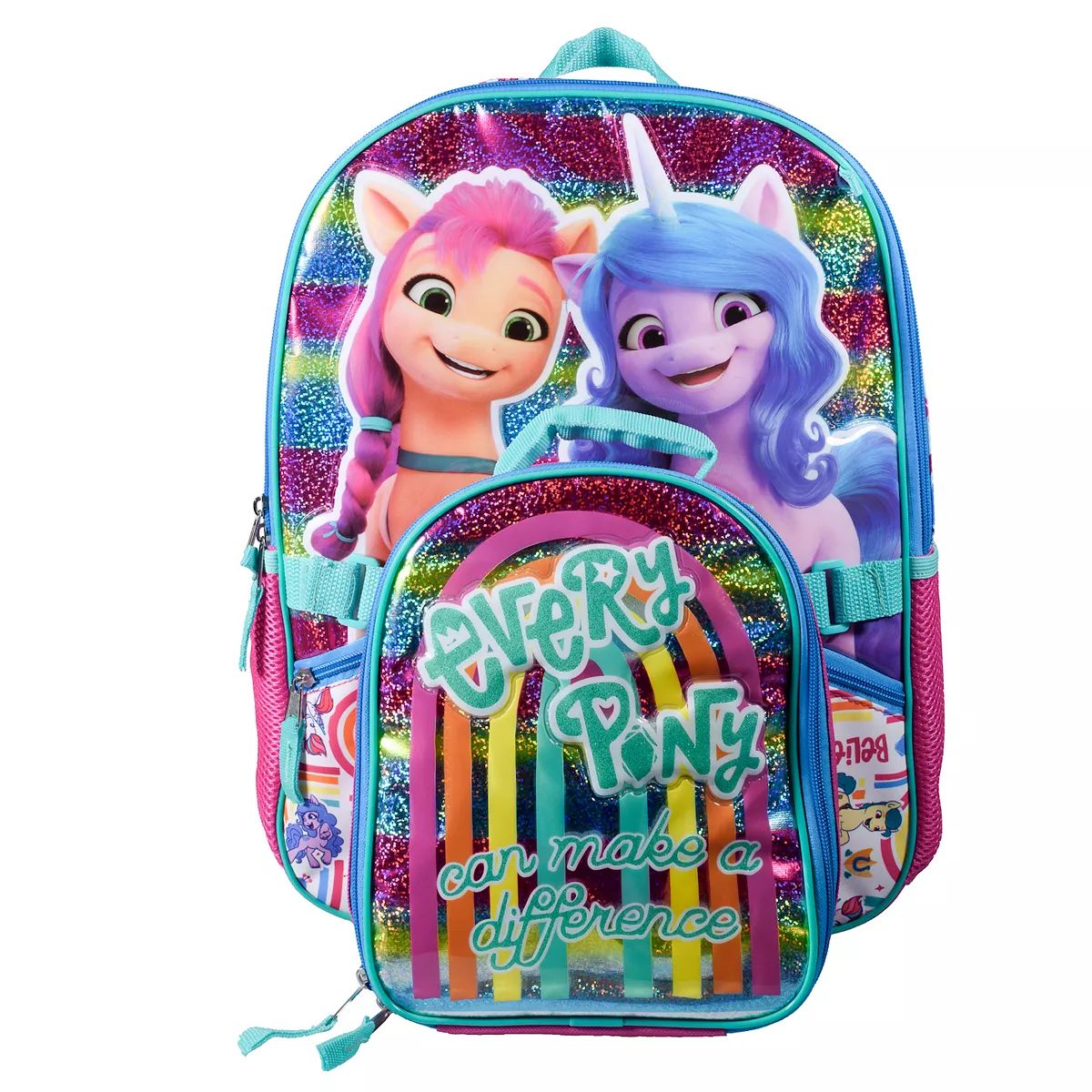 My Little Pony 5-Piece Backpack & Lunch Bag Set | Kohl's