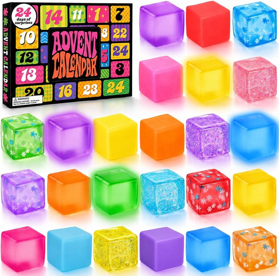 Advent Calendar 2026 Christmas 24 Days Countdown Squishy Toys | Amazon (US)