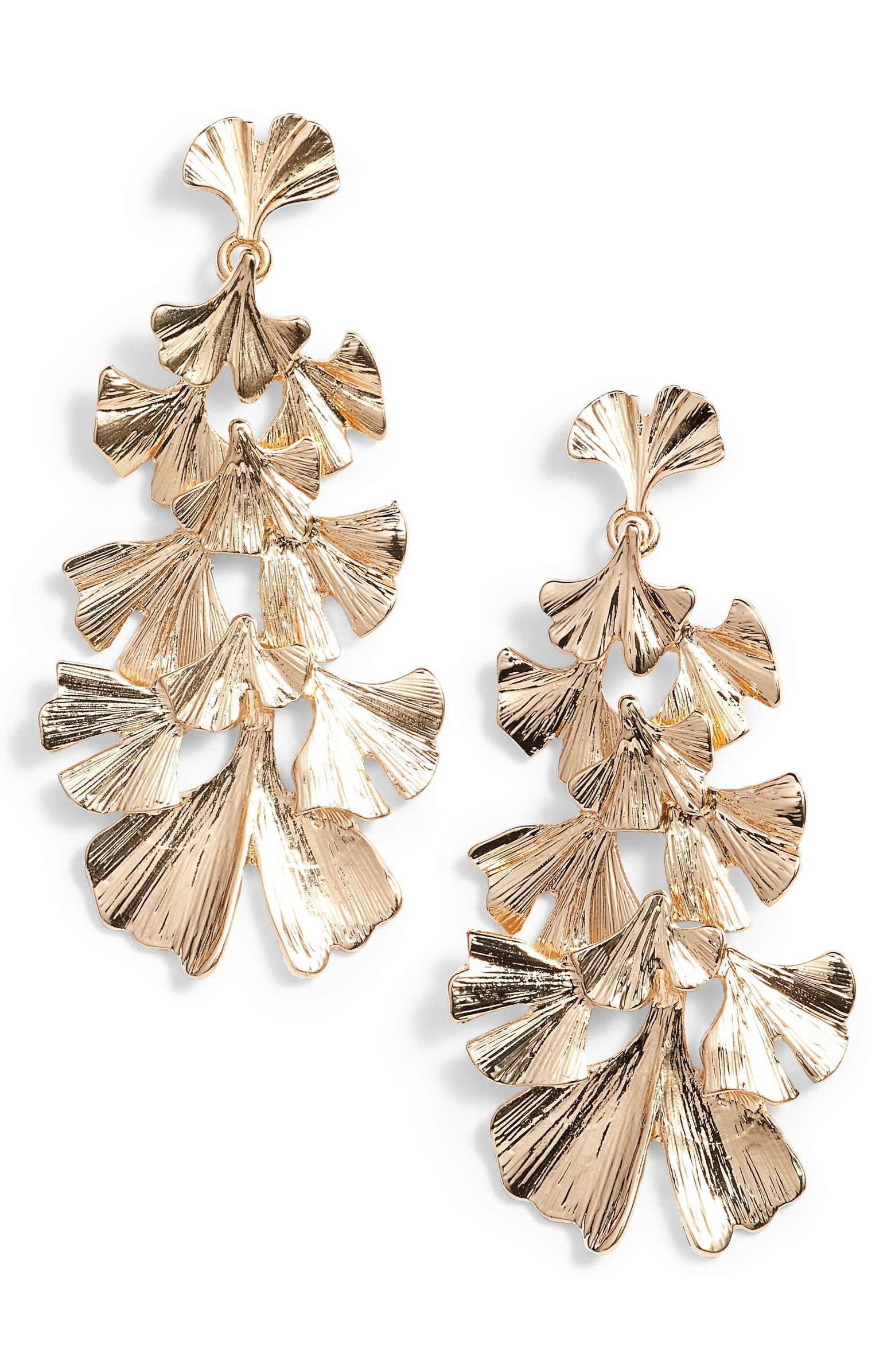 Layered Leaf Earrings | Nordstrom