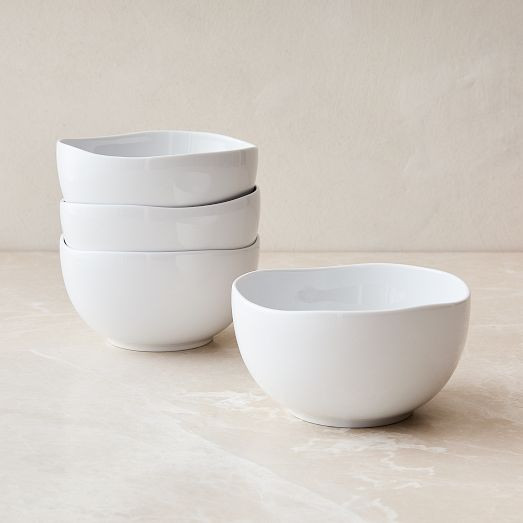 Organic Porcelain Cereal Bowl Sets | West Elm (US)