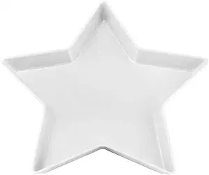 Supreme Housewares Patriotic Star Shaped Dinner Plate, Melamine Serving Plate for 4th of July, In... | Amazon (US)