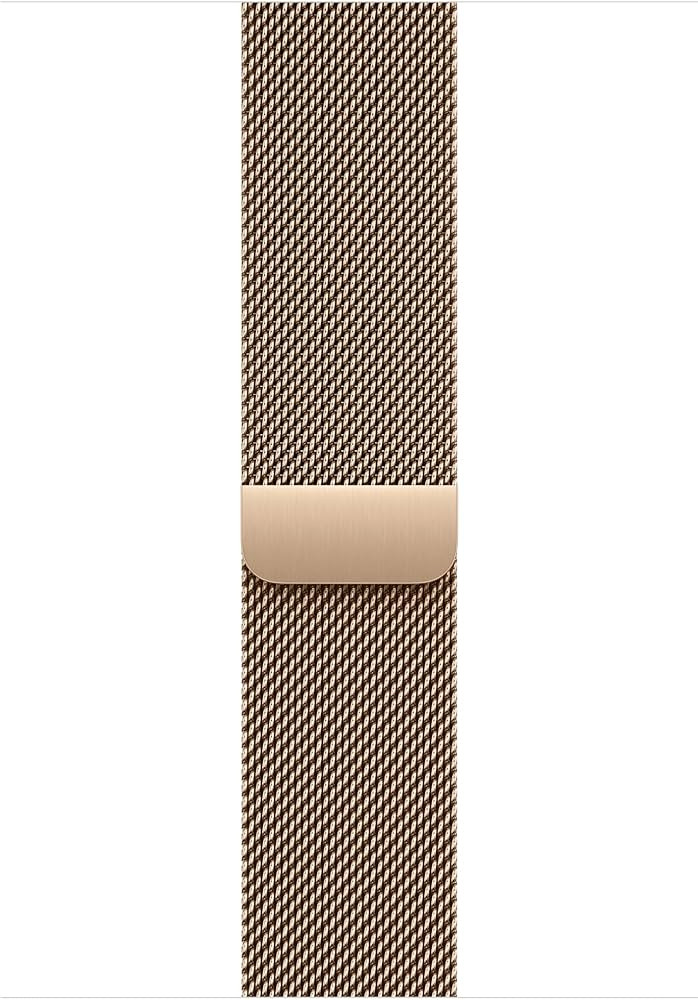 Apple Watch Band - Milanese Loop - 46mm - Gold - S/M | Amazon (US)