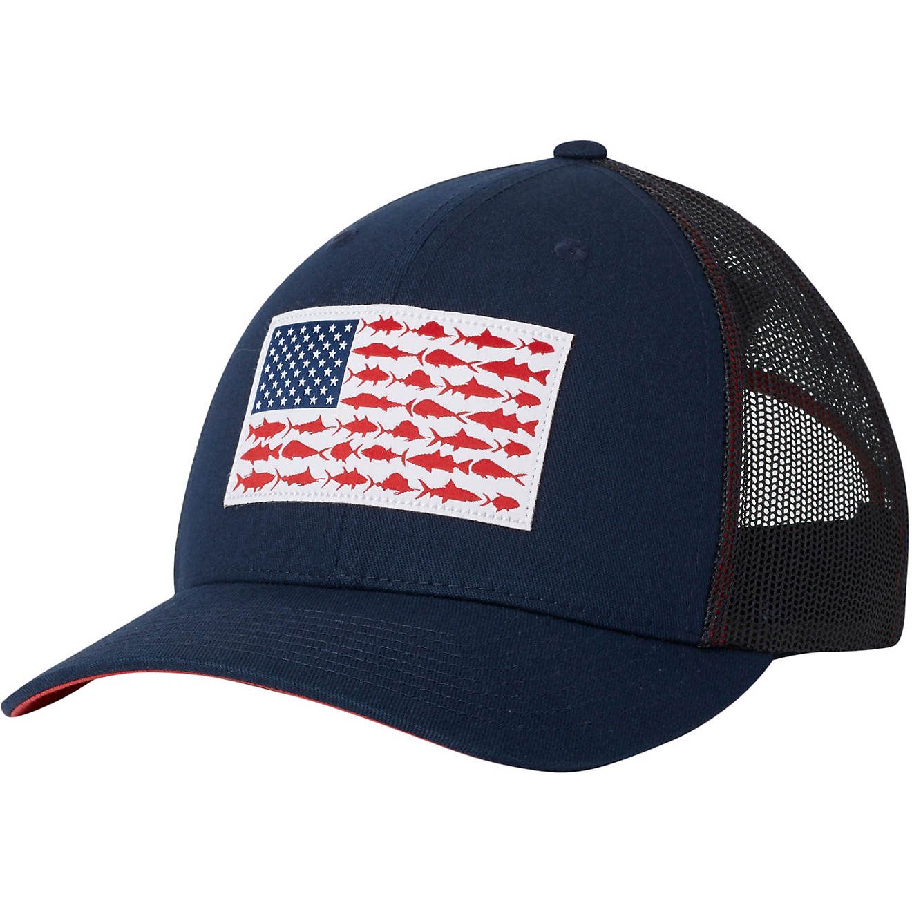 Columbia Sportswear Men's PFG Mesh Snap Back Fish Flag Cap | Academy Sports + Outdoor Affiliate