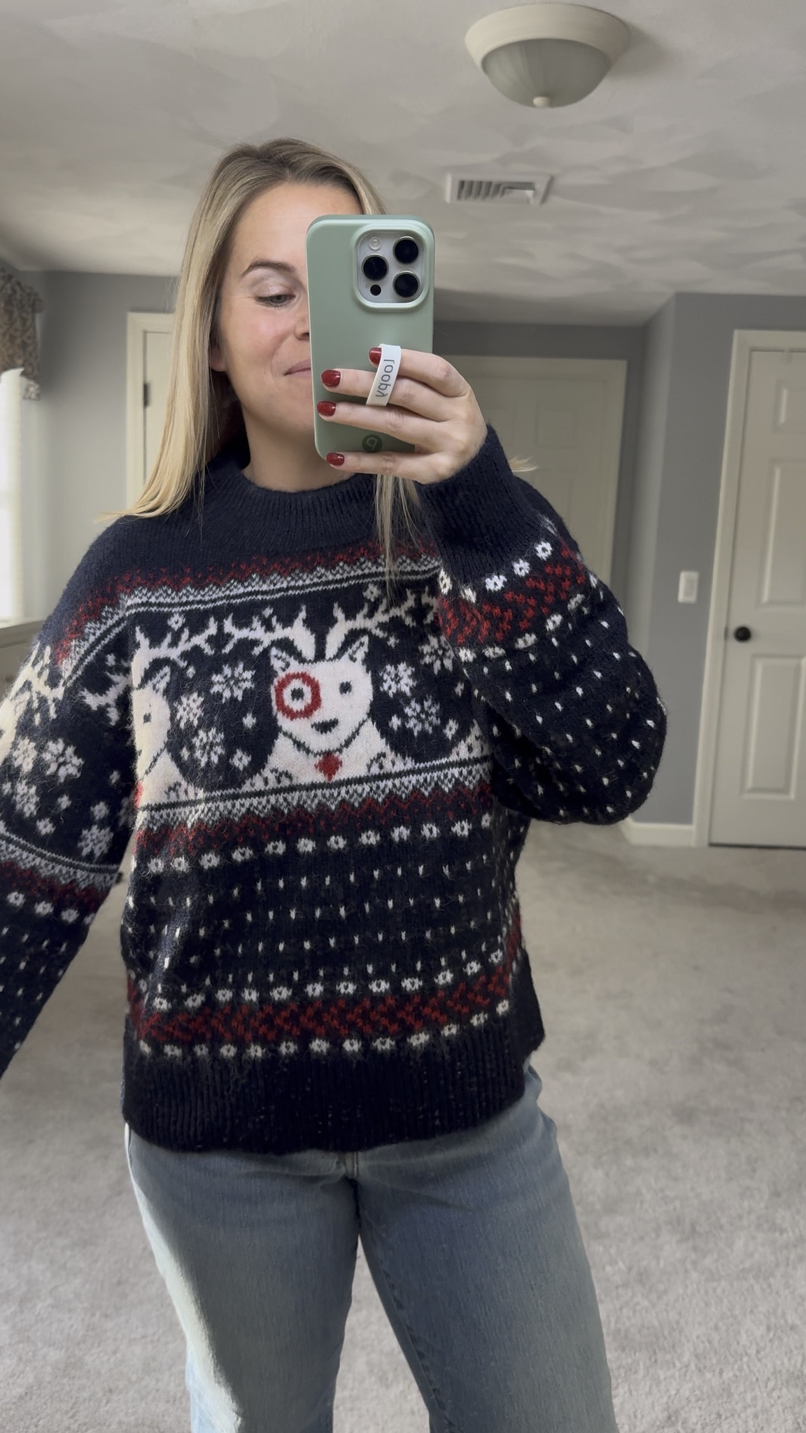 Winter sweater, bullseye sweater, target sweater, holiday sweater, themed sweater, 

#LTKootd #LTKHoliday #LTKSeasonal
