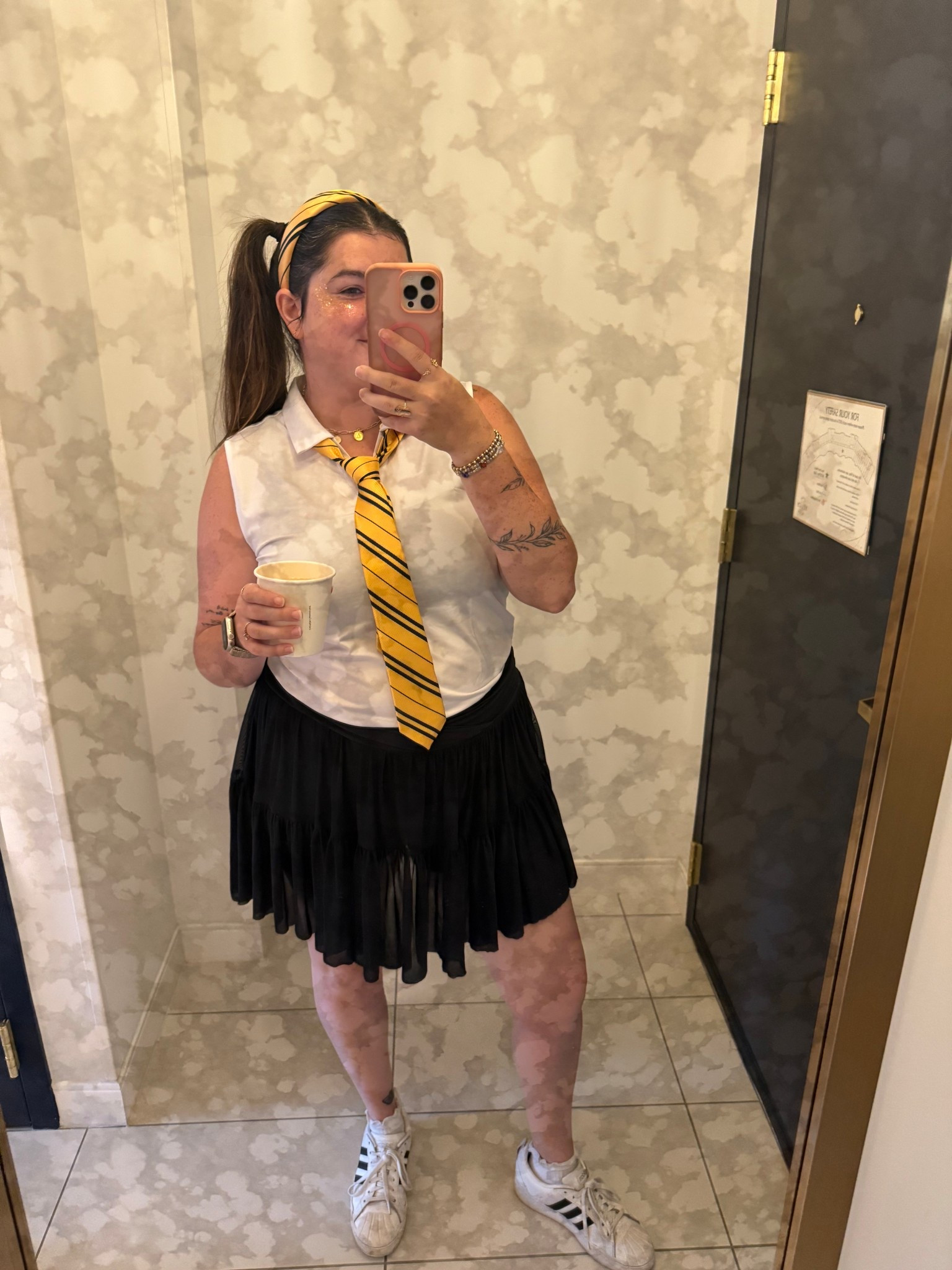 Hufflepuff student outfit Inspo 

#LTKTravel #LTKStyleTip #LTKMidsize