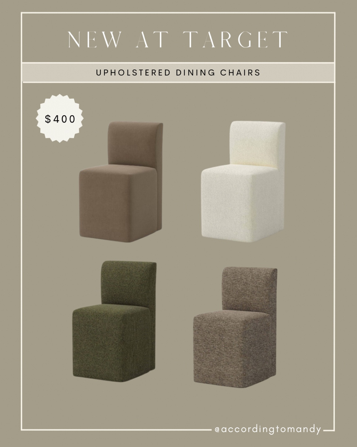 New dining chairs at target 

#LTKFind #LTKhome