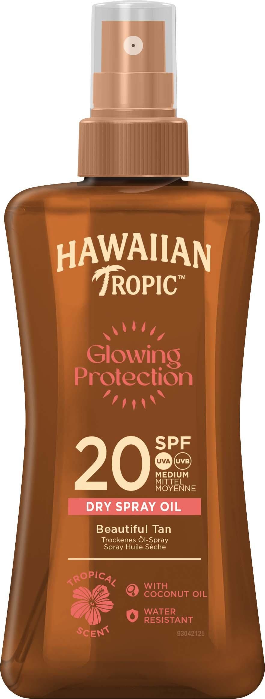 Hawaiian Tropic Glowing Protection Dry Oil Spray SPF20 200 ml | LYKO