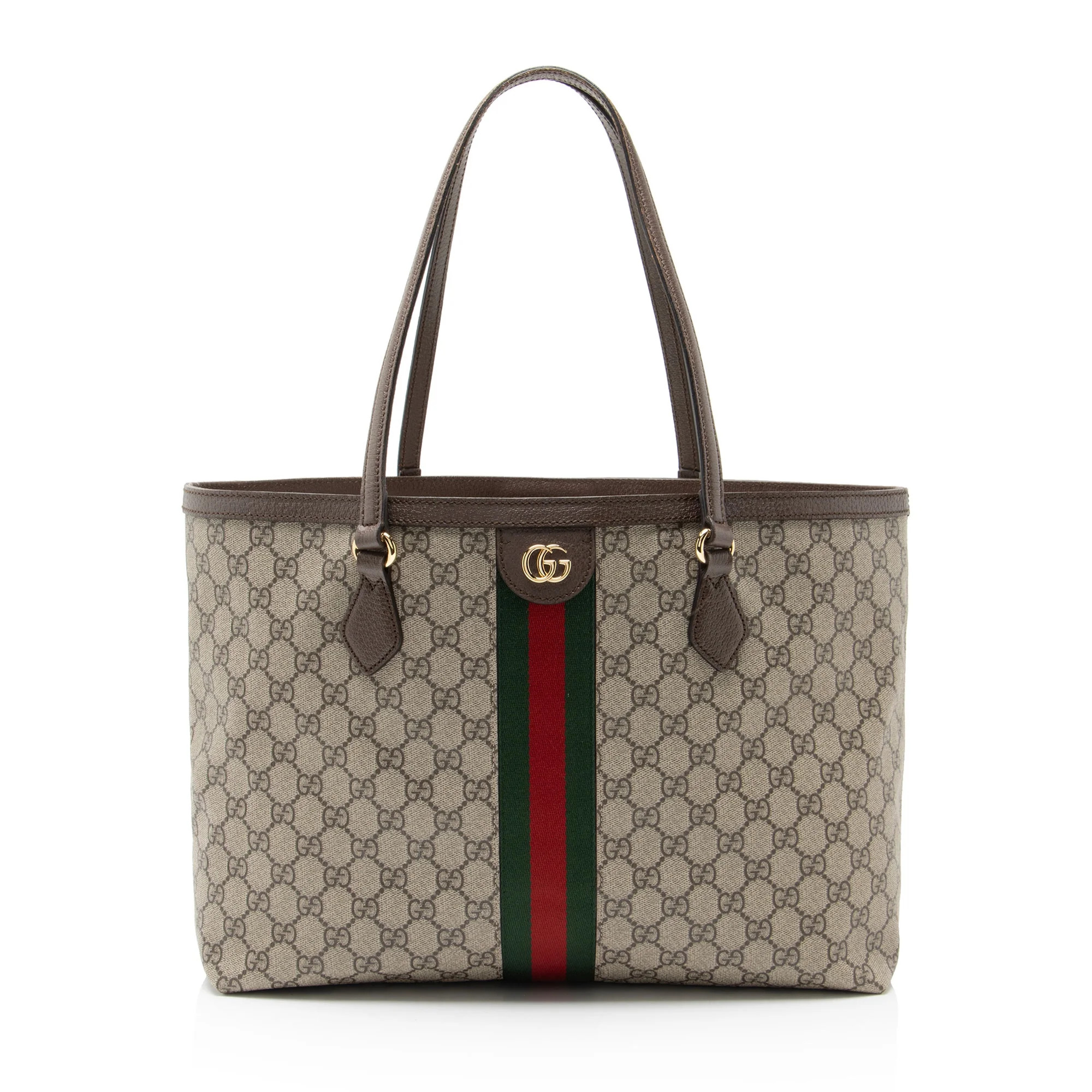Pre-Owned Gucci GG Supreme Ophidia Large Shopping Tote | Walmart (US)