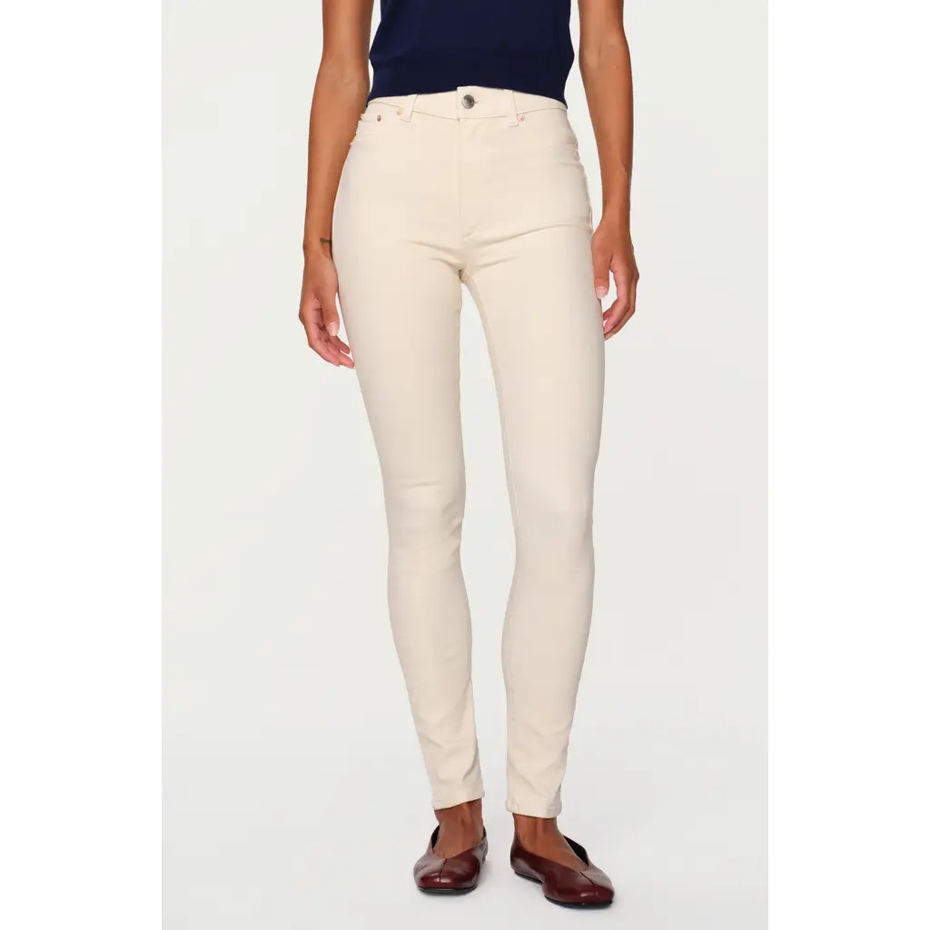 DL1961 Florence Skinny Jeans in Flax at Nordstrom, Size 24 | Nordstrom