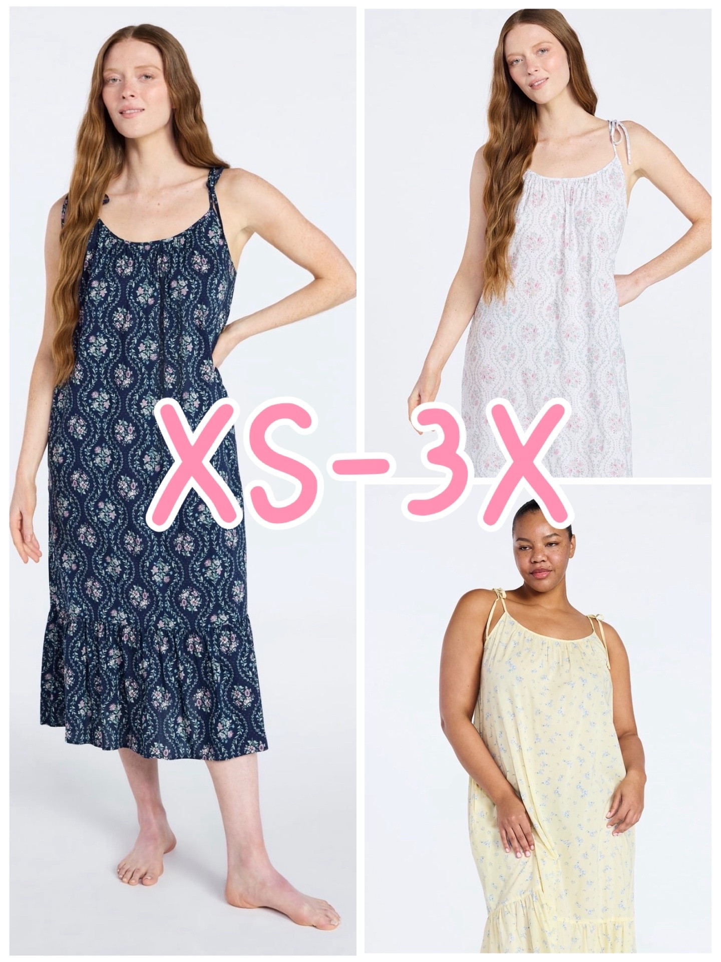 Cotton Seersucker Nightgown from Walmart (XS–3X)


Such a cute and affordable cotton nightgown from Walmart! 💙 This lightweight seersucker sleep gown is soft, breathable, and perfect for warm nights. It features adjustable tie straps, a relaxed comfy fit, and a feminine ruffle hem. It even has pockets and comes in multiple prints. Best part — it’s available in a great size range from XS through 3X! 🤍

Walmart cotton nightgown, seersucker sleep gown, Walmart sleepwear find, affordable cotton pajamas, lightweight summer nightgown, Joyspun sleep dress, Walmart loungewear, breathable cotton sleepwear, budget friendly nightgown. ✨

#LTKOver40 #LTKPlusSize #LTKHome