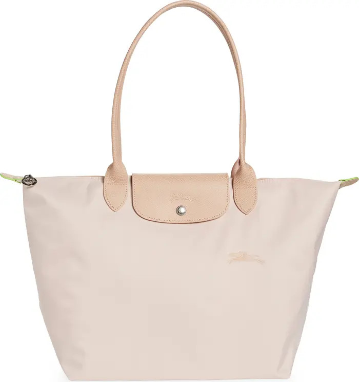 Longchamp Le Pliage Green Recycled Canvas Large Shoulder Tote | Nordstrom | Nordstrom