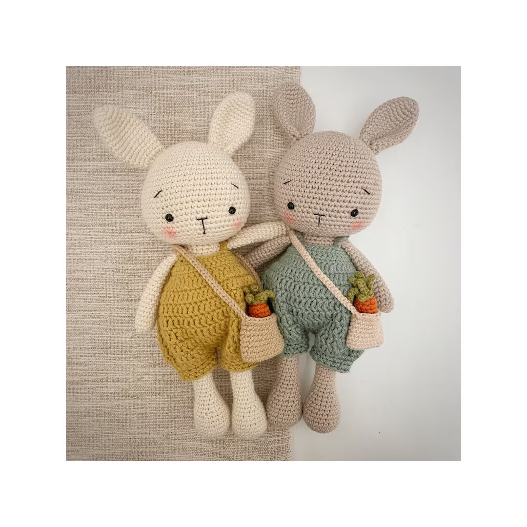 Carrots the Spring Bunny Amigurumi Crochet PATTERN ONLY Rabbit - Etsy Slovakia | Etsy (EU)