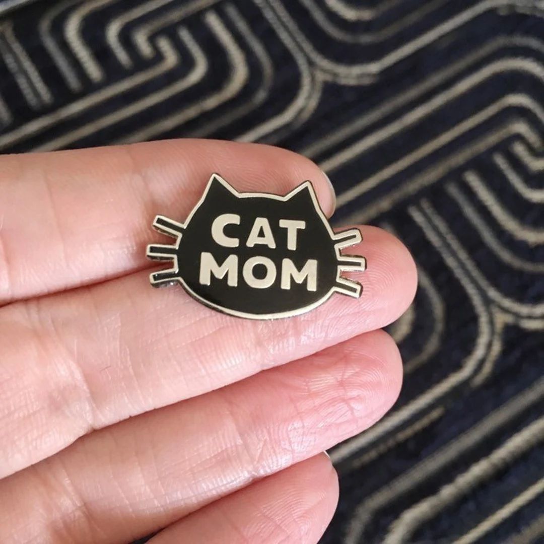Cat Mom Pin  Free Shipping no Minimum Order the Original - Etsy | Etsy (US)