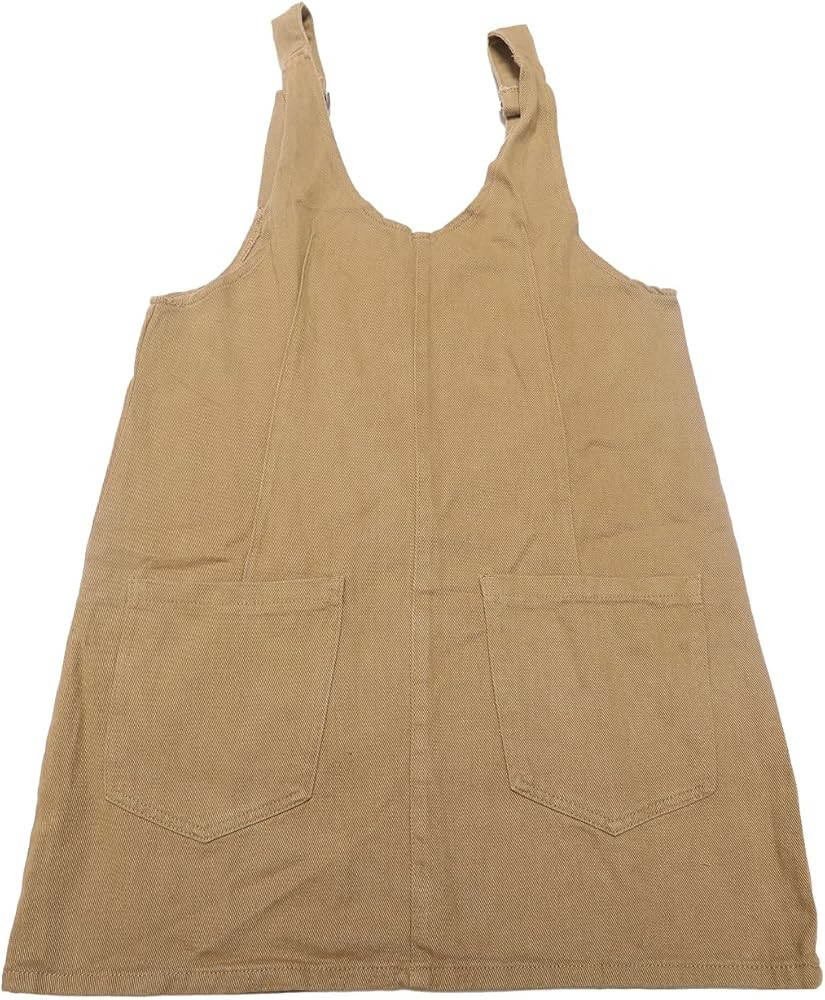 Women's Denim Overalls Roller Romper Loose Casual Sleeveless Pinafore Mini Dresses | Amazon (US)