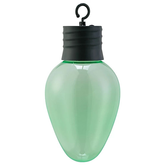 New!Red Shed  13.75 in. Indoor B/O C7 Christmas Light Bulb Hanging Decor, Green | Tractor Supply
