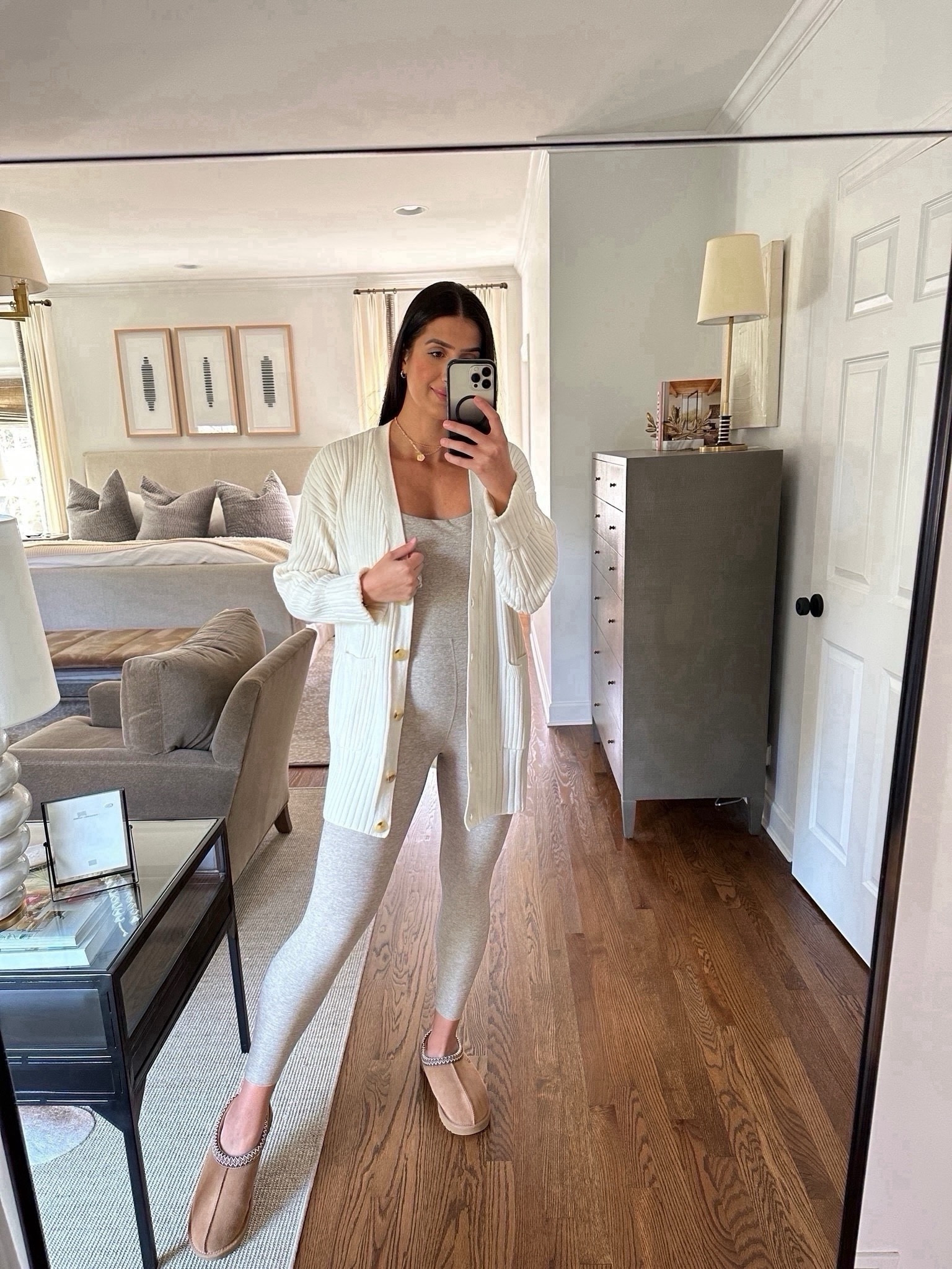 Loving this jumpsuit- it is so comfy!

Athleisure - jumpsuit - spring cardigan - casual outfit idea - spring sweater 

#LTKSeasonal #LTKstyletip