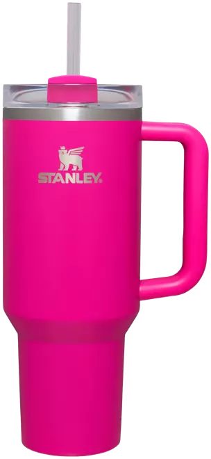 Stanley, Kitchen, Nwt New Stanley Quencher H2 20oz 2pk Tumblers Hot  Pinkwhite