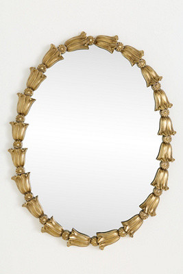 Arabella Floral Oval Wall Mirror | Anthropologie (US)