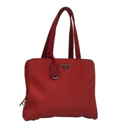 PRADA Tote Bag Nylon Red Auth 104225  | eBay | eBay US