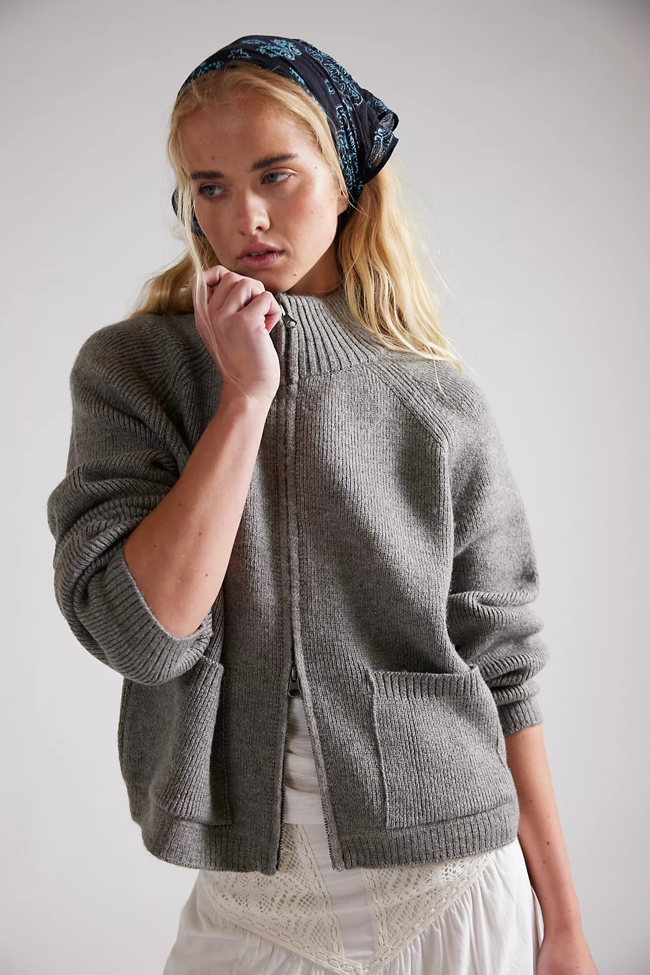 We The Free On It Zip-Up Cardigan | Free People (Global - UK&FR Excluded)