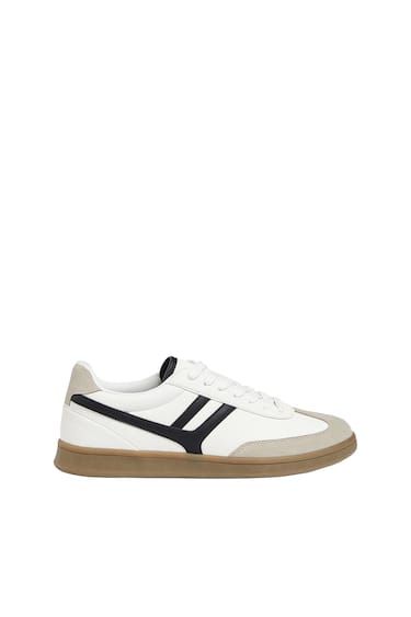 CONTRAST RETRO TRAINERS | PULL and BEAR UK