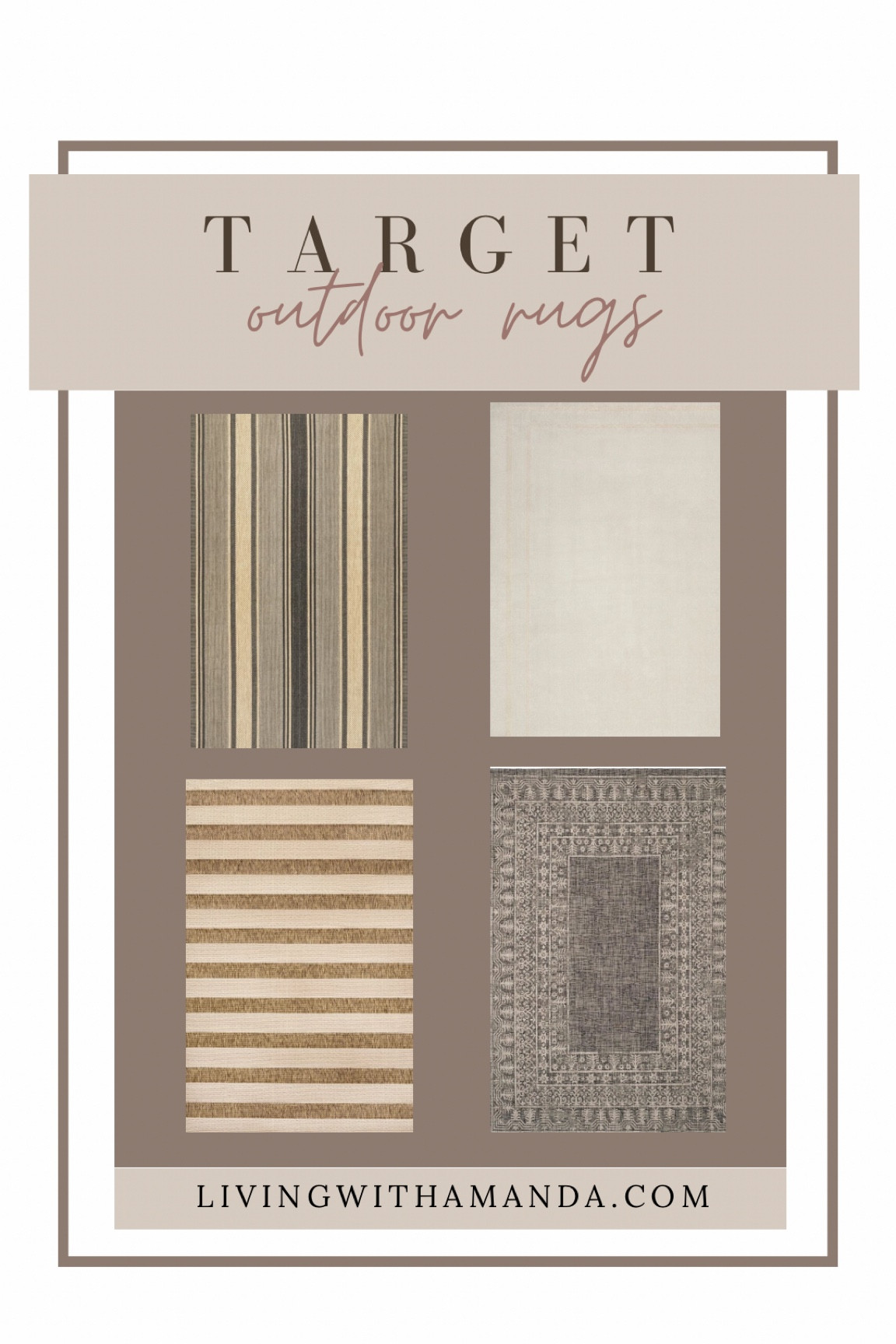 Target outdoor rugs

#LTKSeasonal #LTKsalealert #LTKhome