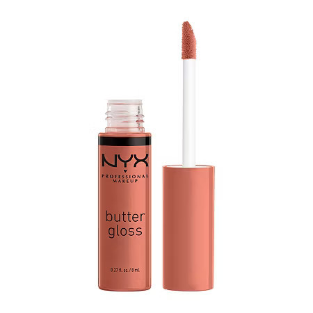 NYX Professional Makeup Butter Gloss Non-Sticky Lip Gloss, One Size, Beige | JCPenney