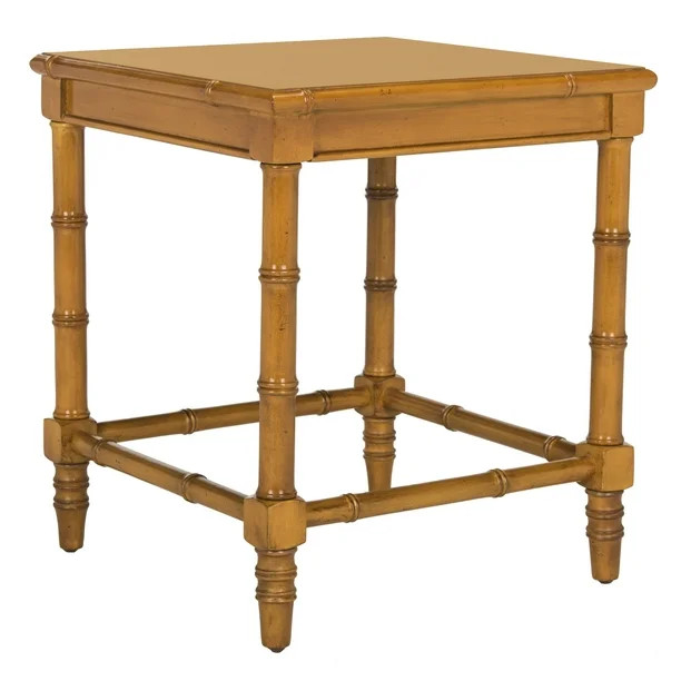 Safavieh Liviah 22 in. High Modern Coastal Bamboo Accent Table - Walmart.com | Walmart (US)