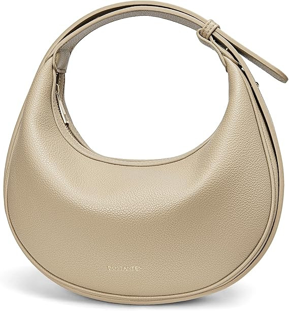BOSTANTEN Crescent Shoulder Bag Vegan Leather Purses for Women Trendy Crossbody Clutch Hobo Handb... | Amazon (US)