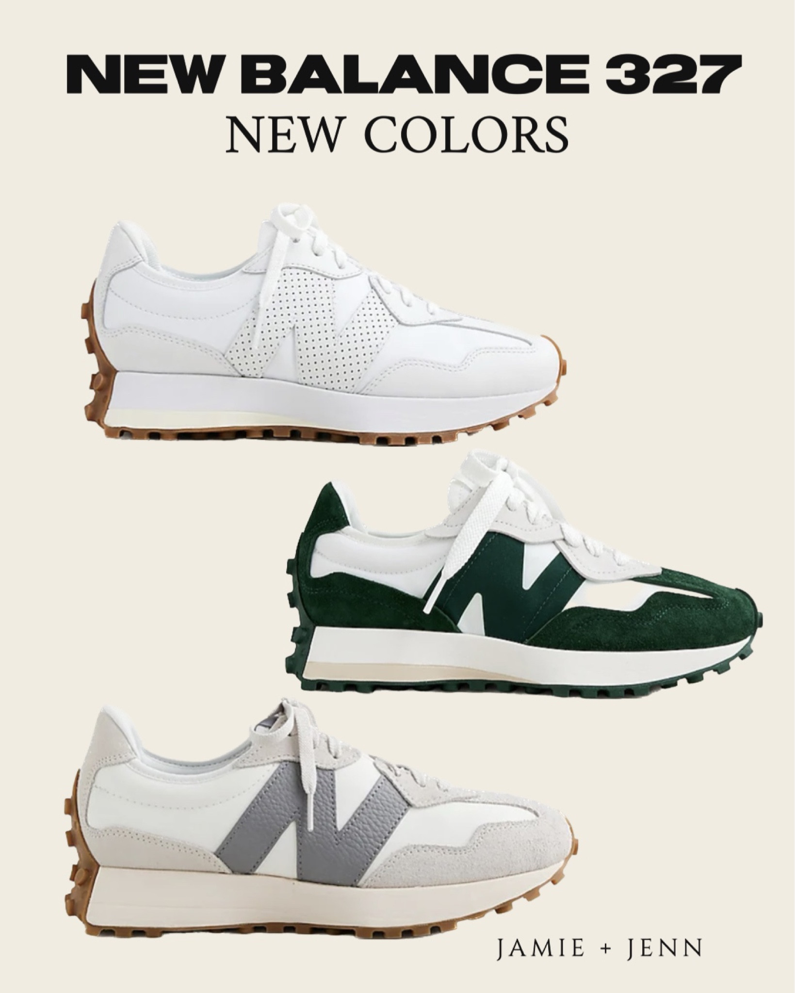 RESTOCK!! New colors #327 #newbalance 

#LTKFind #LTKstyletip #LTKFitness