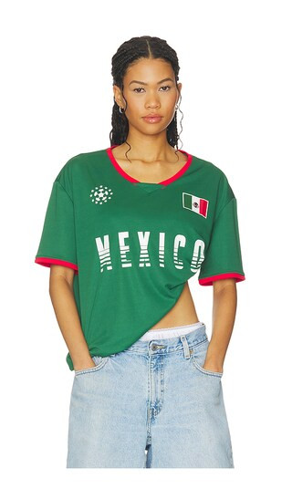 Mexico Soccer Jersey in Hunter Green | Revolve Clothing (Global)