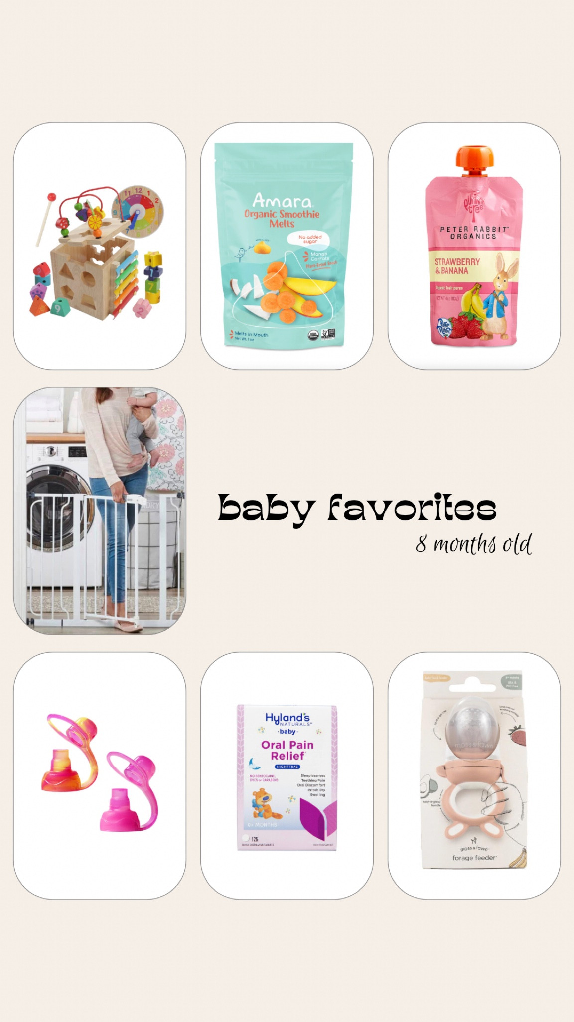 8 month baby favorites 👶🏼