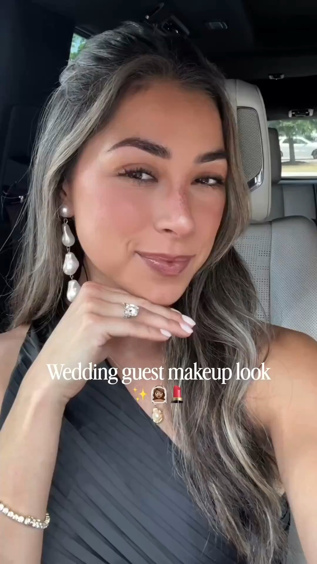 wedding guest makeup that lasts!! 

Foundation @Georgio Armani 
Concealer @Natasha Denona 
Contour @Makeup By Mario 
Blush @ColourPop Cosmetics 
Spray @loréal paris usa 
Mascara & brows @Benefit Cosmetics bad gal bang
Eyeshadow palette @Charlotte Tilbury 
Blush palette @Huda Beauty 
Bronzer @Too Faced Cosmetics 
Lips Saie lip liner 
Huda beauty lip gloss

#makeuproutine #makeupthatlastsallday ##weddingmakeup##weddingguestlook

#LTKgrwm #LTKBeauty #LTKWedding