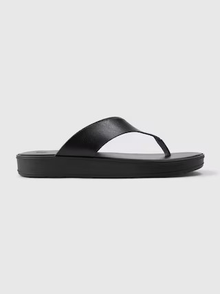 Vegan Leather Platform Flip Flops | Gap (US)