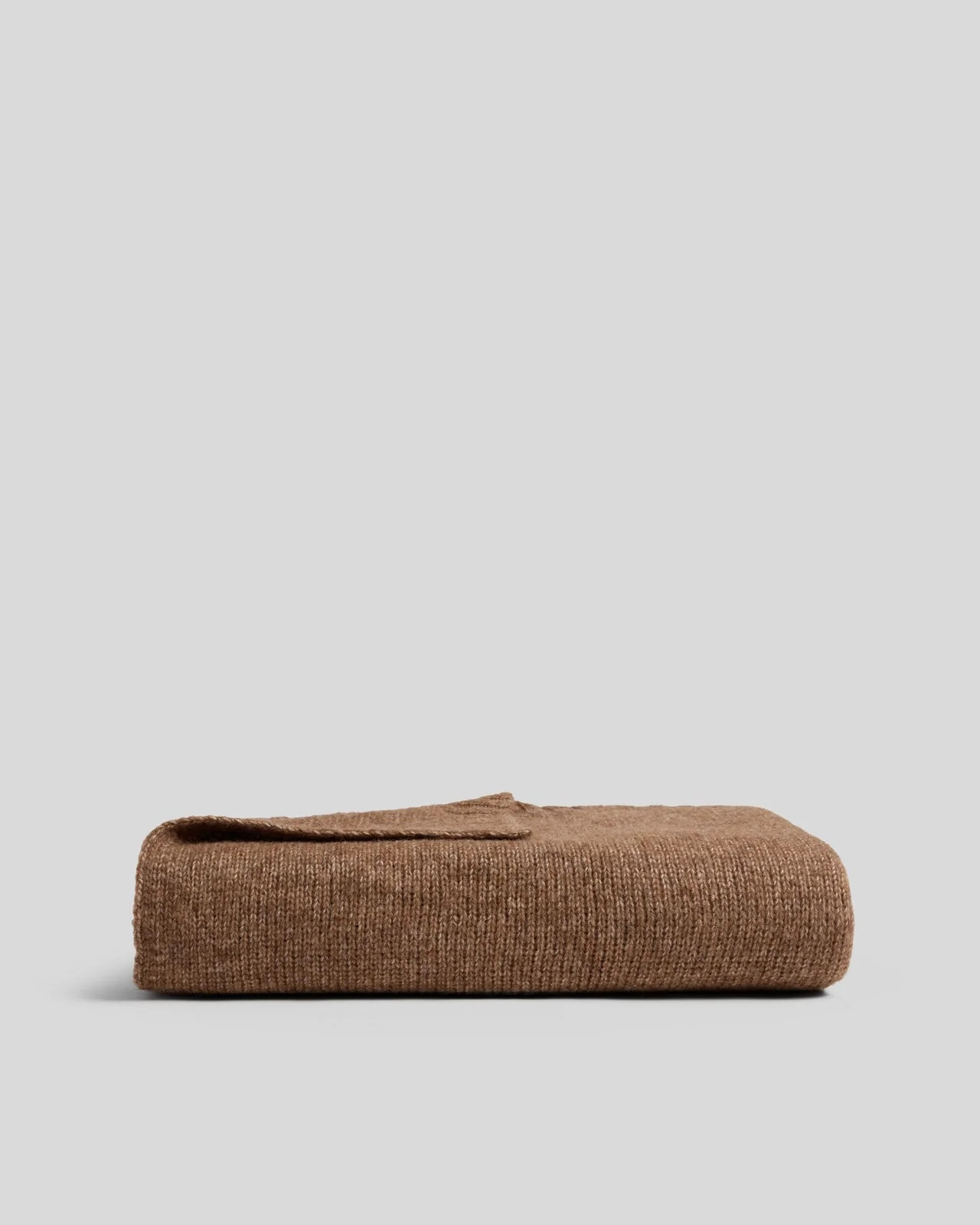 Natural Alpaca Throw (Tobacco) | Parachute