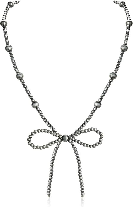 Navajo Pearl Bow Necklace Western Jewelry for Women Cowgirl Turquoise Necklaces Jewelry | Amazon (US)