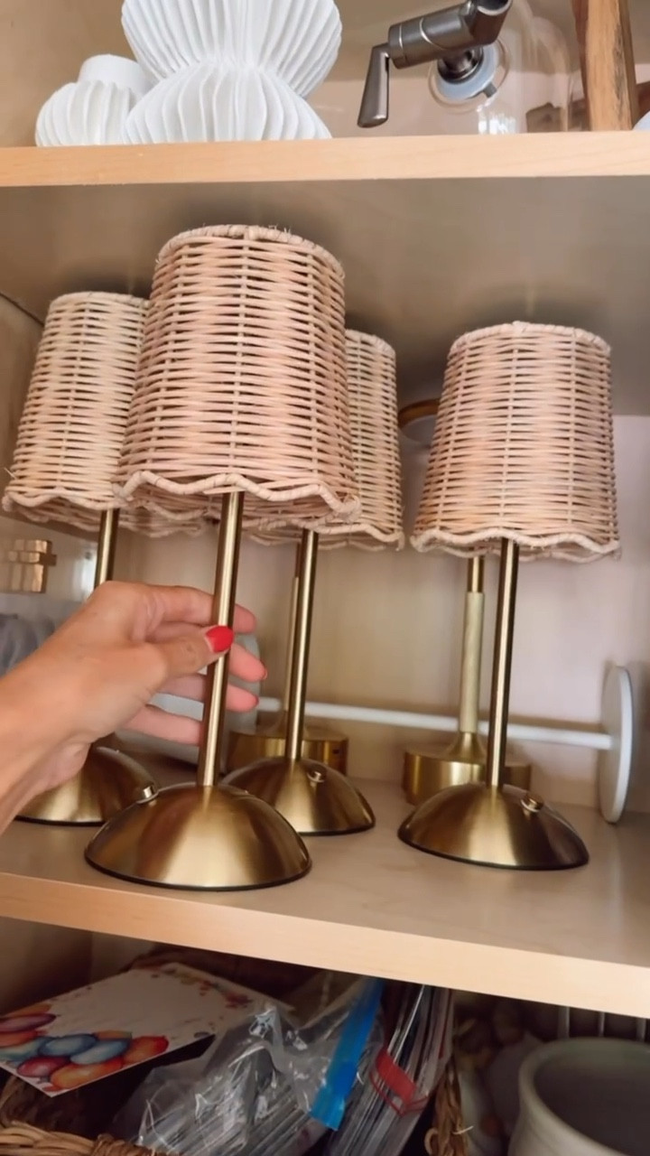 These cute lamps are from Walmart! I have been using them for light when we play mahjong! Under $25 each! Loverly Grey, Walmart, table lamp, home decor

#LTKHome