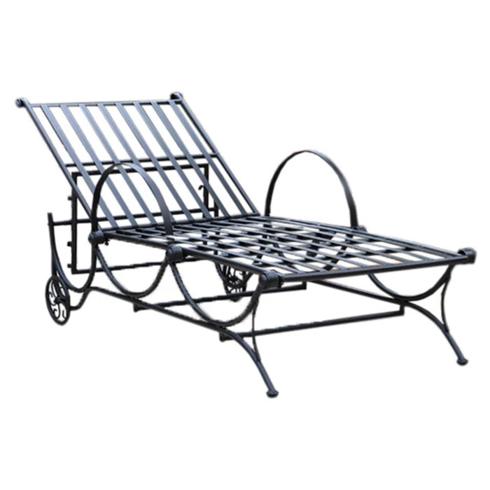 Nocona Outdoor Metal Chaise Lounge | Wayfair North America