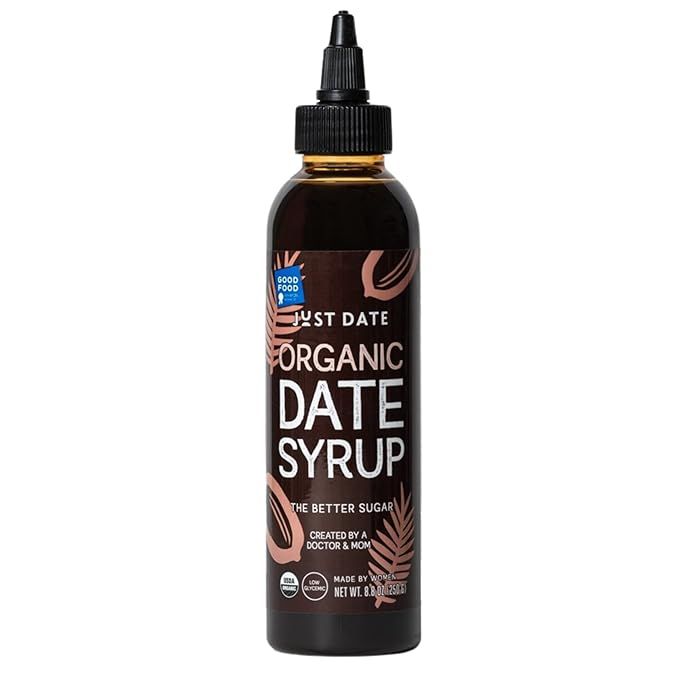 Just Date Syrup : Organic Date Sweetener | One 8.8 OZ Squeeze Bottle I Low-Glycemic, Vegan, Paleo... | Amazon (US)