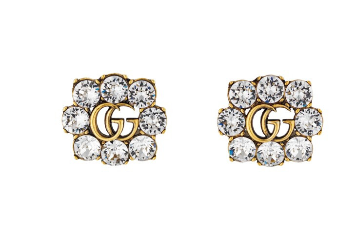 Gucci Crystal Double G earrings | Gucci (US)