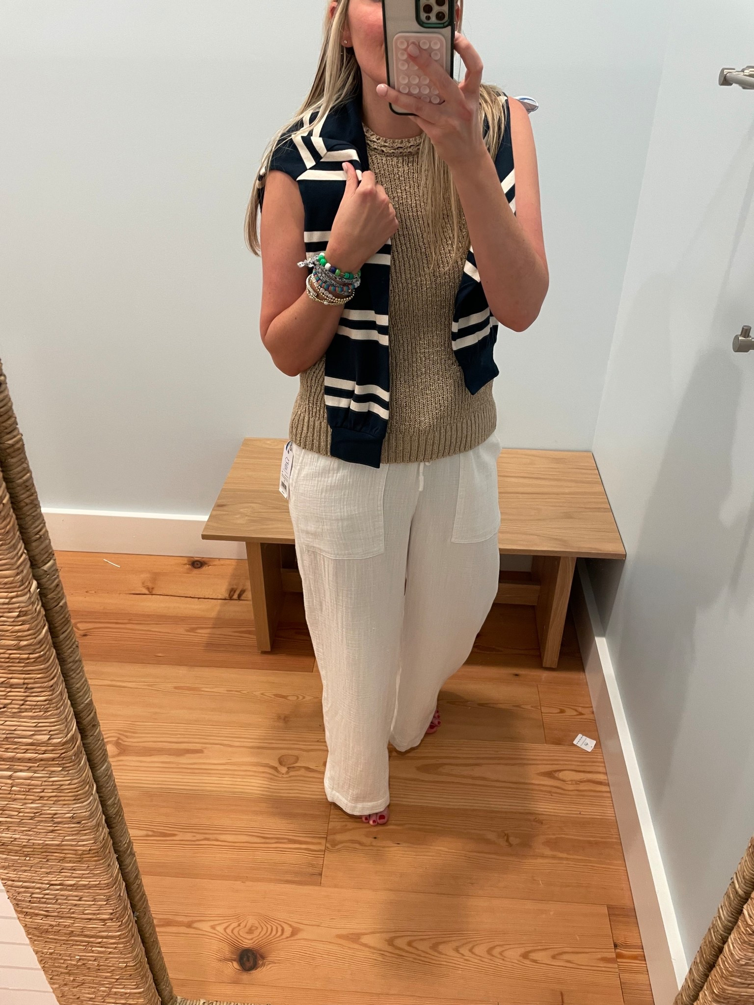 Popped by #southerntide’s new #oneloudoun location to try on some of their new fall and transitional pieces. Brought this home with me!

#followthetide 

#LTKSeasonal #LTKTravel